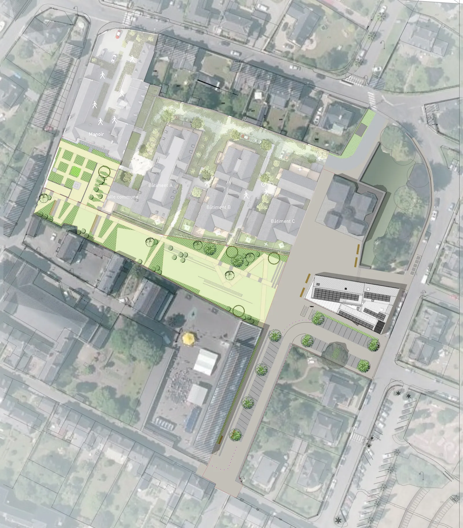 Plan masse ©associer