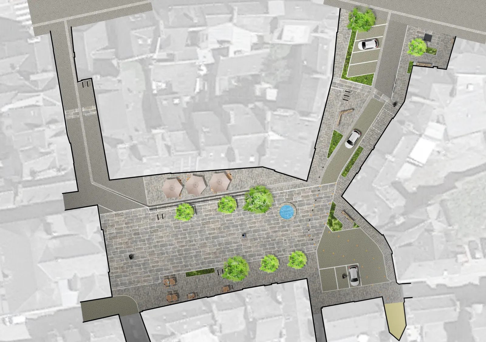 Place de la mairie ©associer